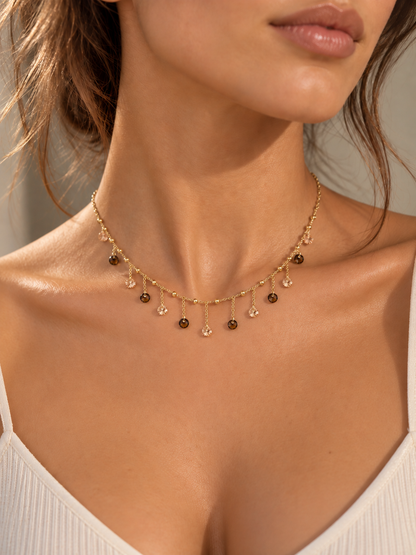 Collana Girocollo "Ambra"