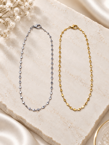 Collana "Dots" Gold o Silver