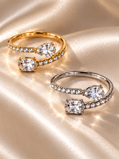Anello Regolabile "Venere" Gold o Silver