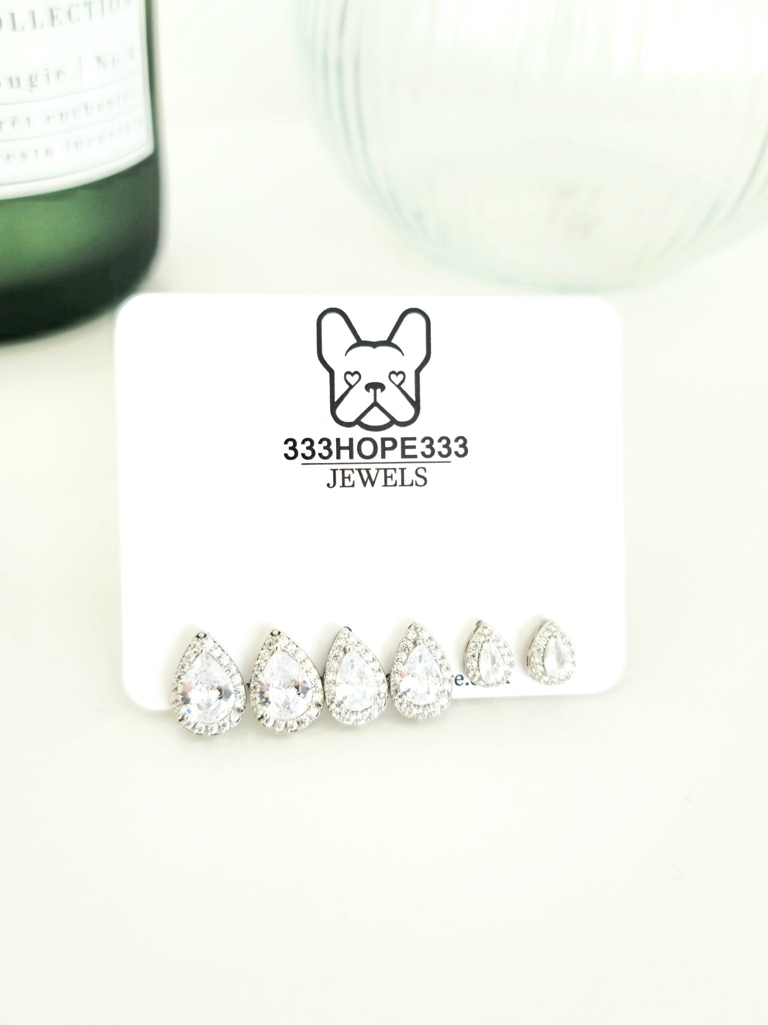 Set di 6 Lobetti “Penelope" Silver - 333HOPE333