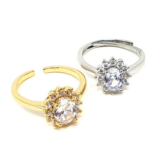 Anello Regolabile "Kate" Gold o Silver - 333HOPE333