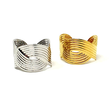 Anello Regolabile "Rope" Gold o Silver - 333HOPE333