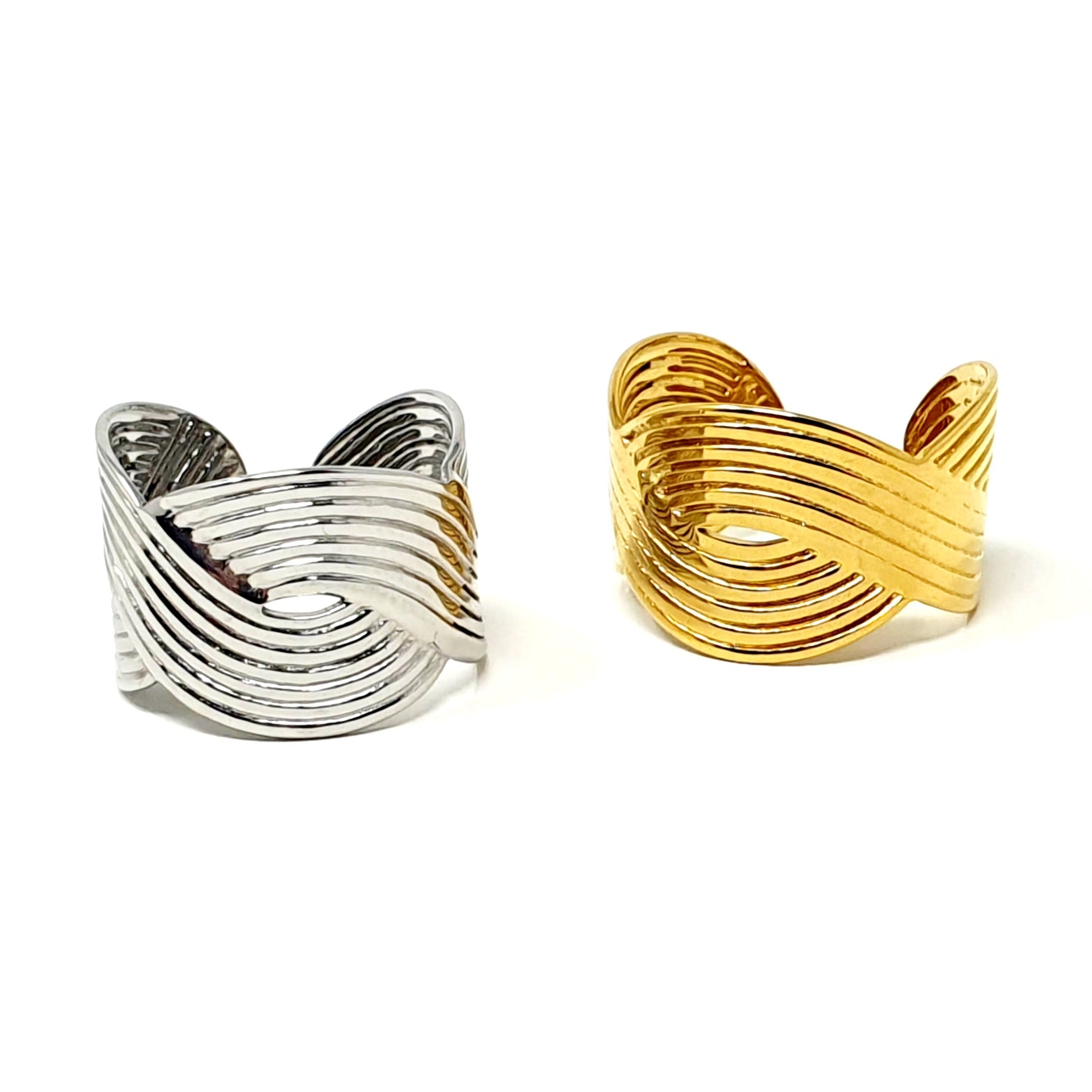 Anello Regolabile "Rope" Gold o Silver - 333HOPE333