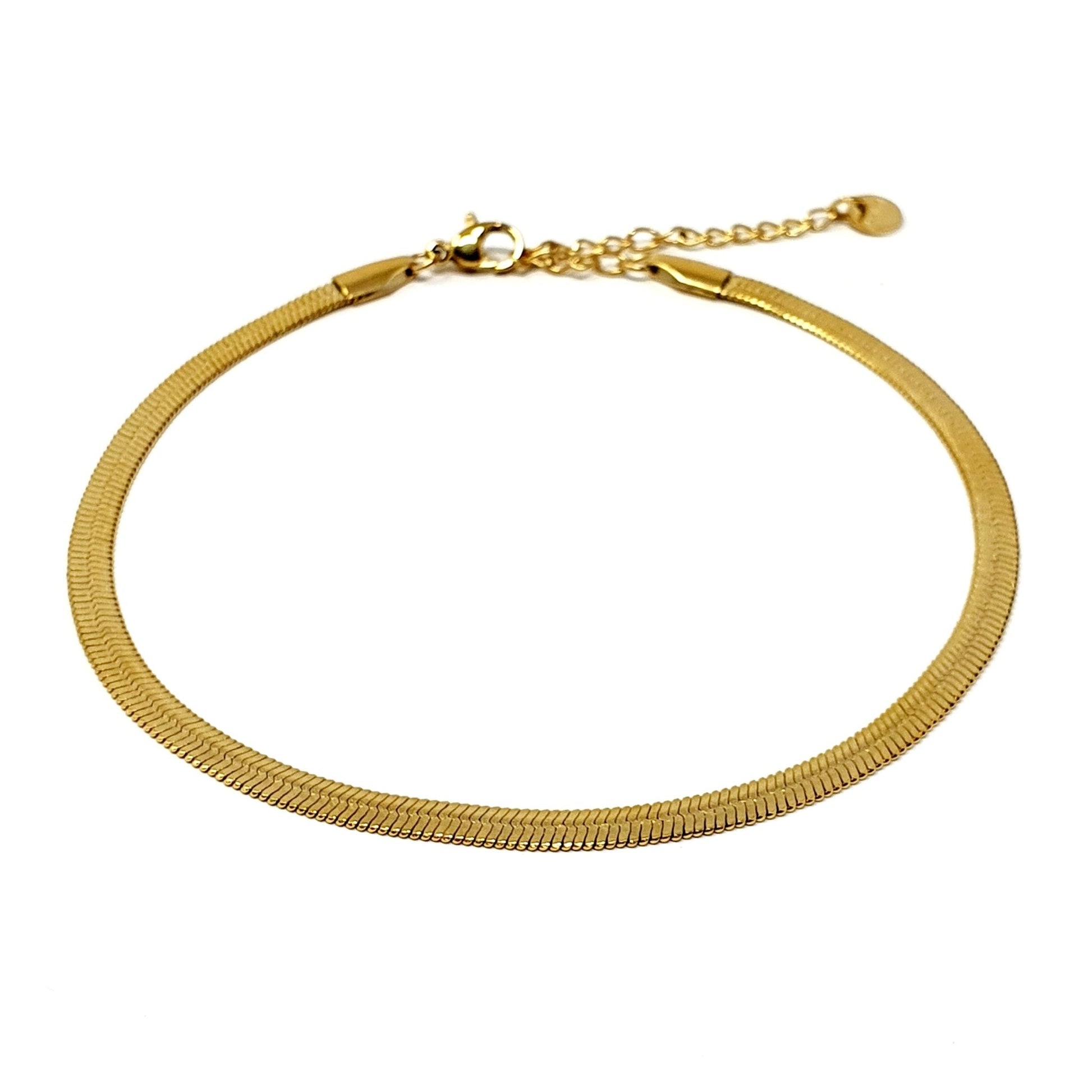 Cavigliera "Snake" Gold - 333HOPE333