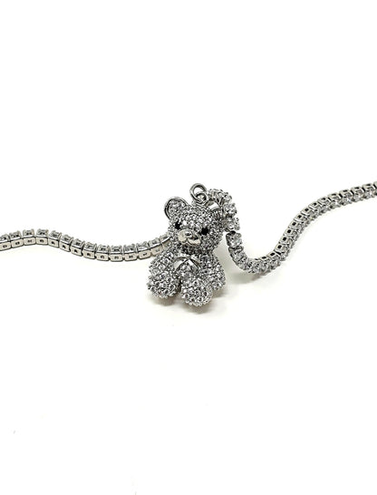 Choker/Girocollo "Teddy Tennis" Silver - 333HOPE333