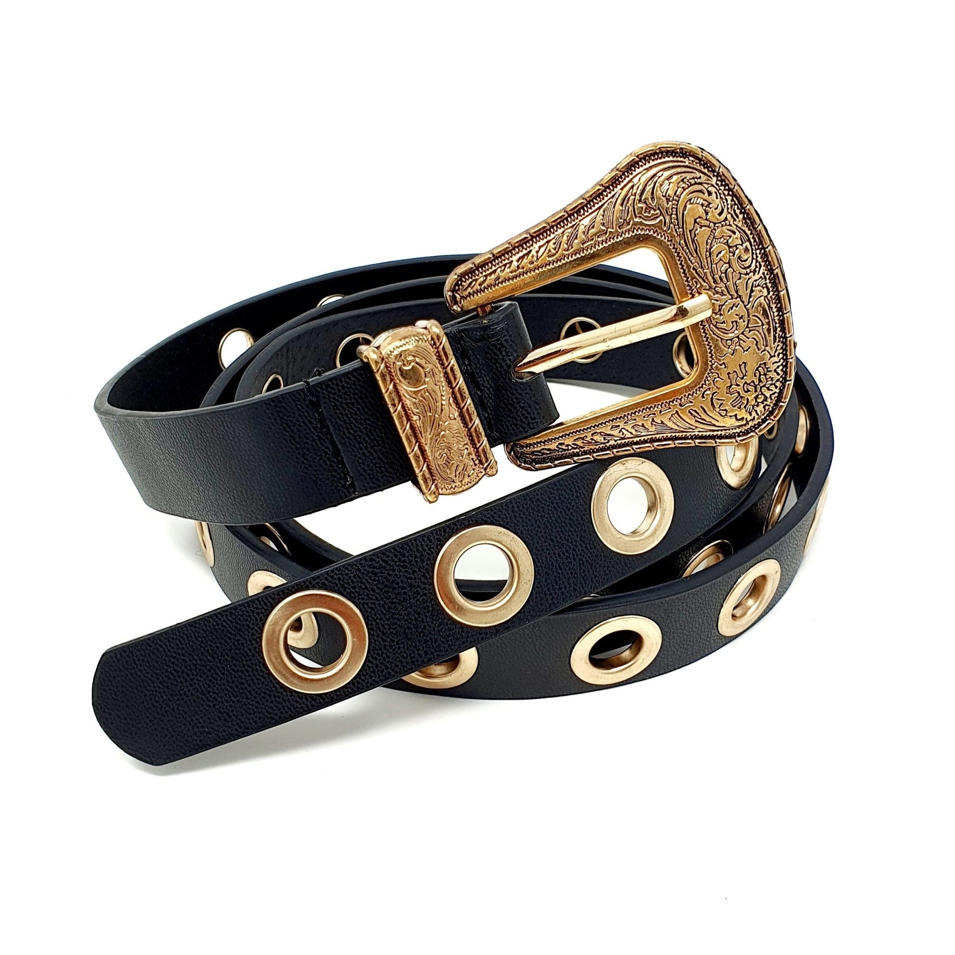Cintura texana fibbia oro - 333HOPE333