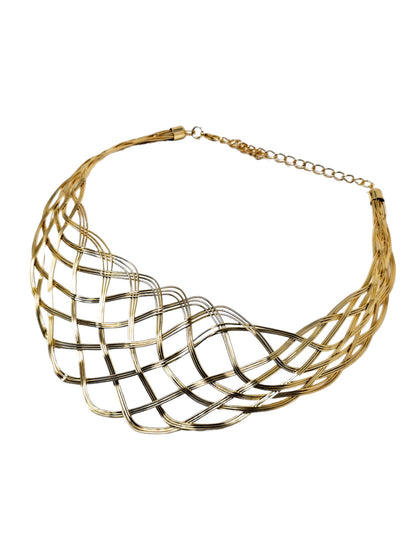 Collana Bangle "Metal Wire" Gold - 333HOPE333