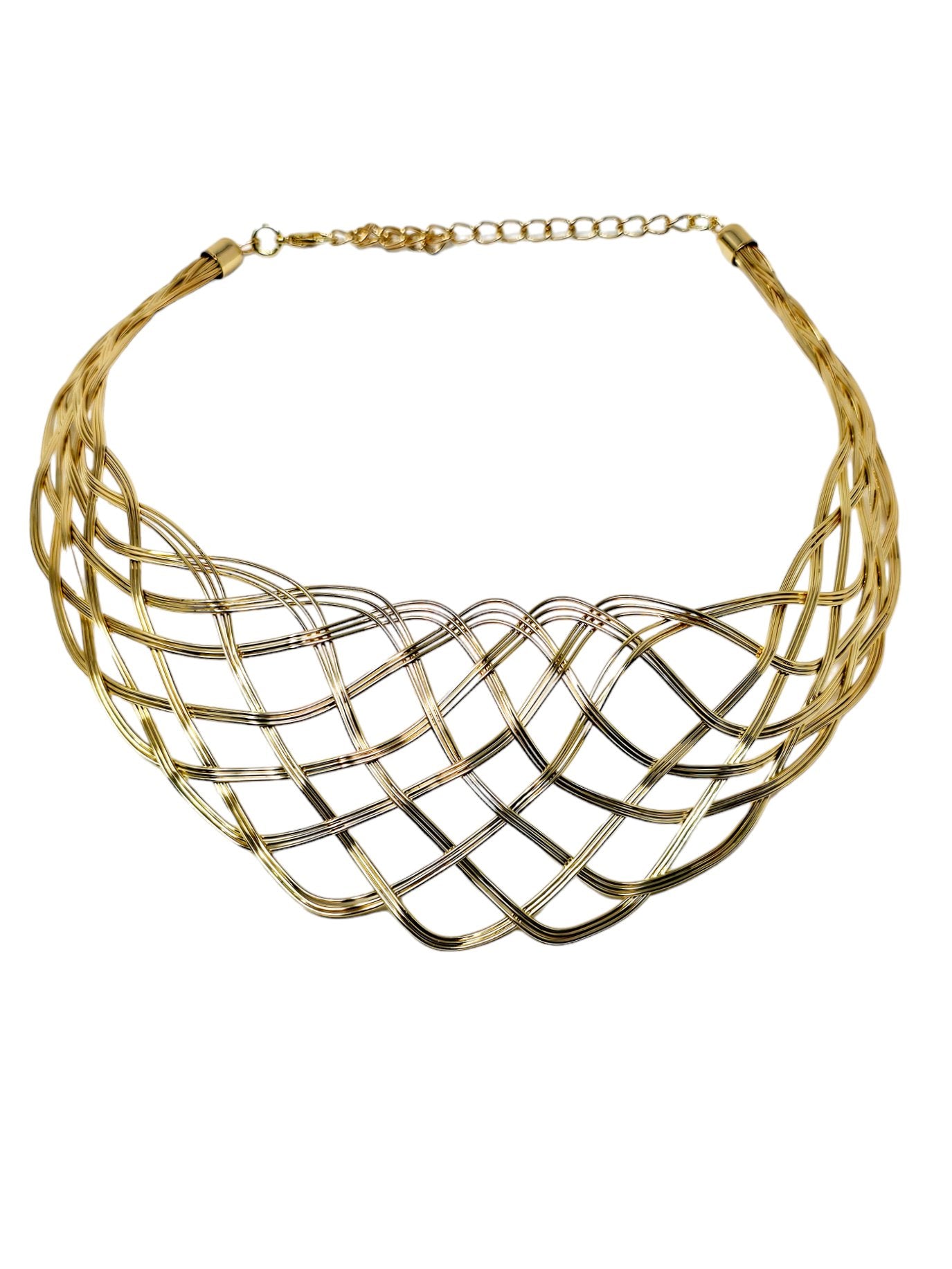 Collana Bangle "Metal Wire" Gold - 333HOPE333