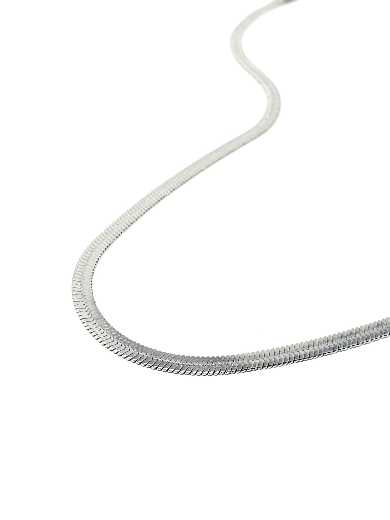 Collana girocollo "Snake" Silver - 333HOPE333