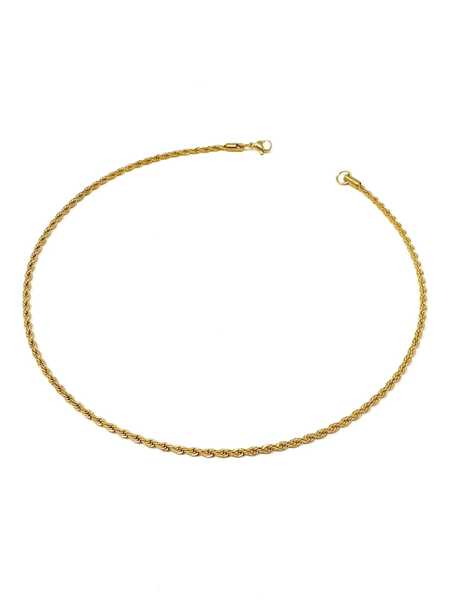 Collana girocollo "Torchon" Gold - 333HOPE333