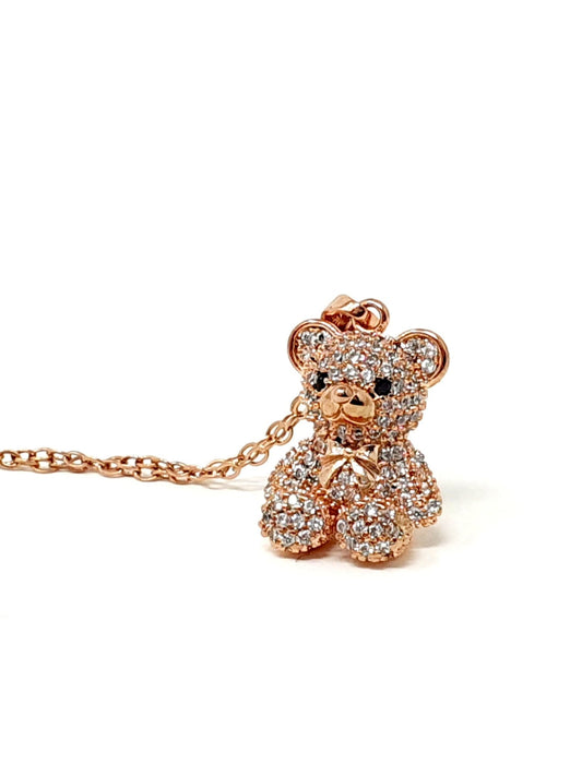 Collana "Teddy" Rose Gold LIMITED EDITION - 333HOPE333