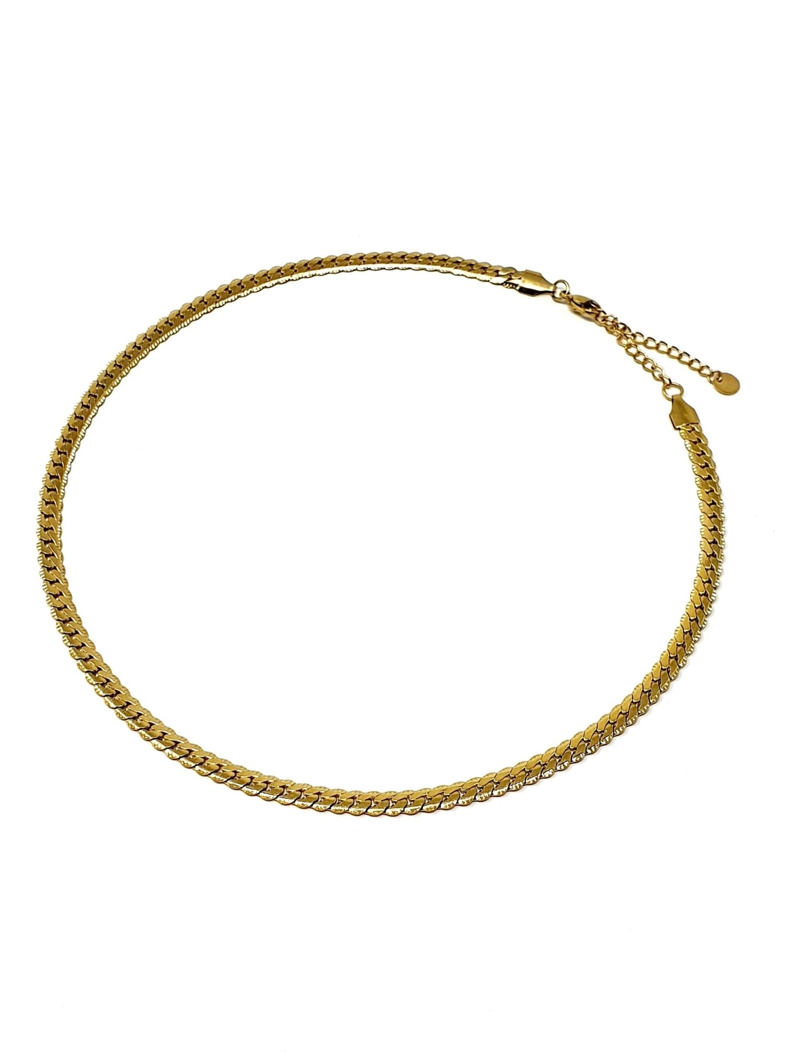 Collana/Girocollo "Flat Chain" Gold - 333HOPE333