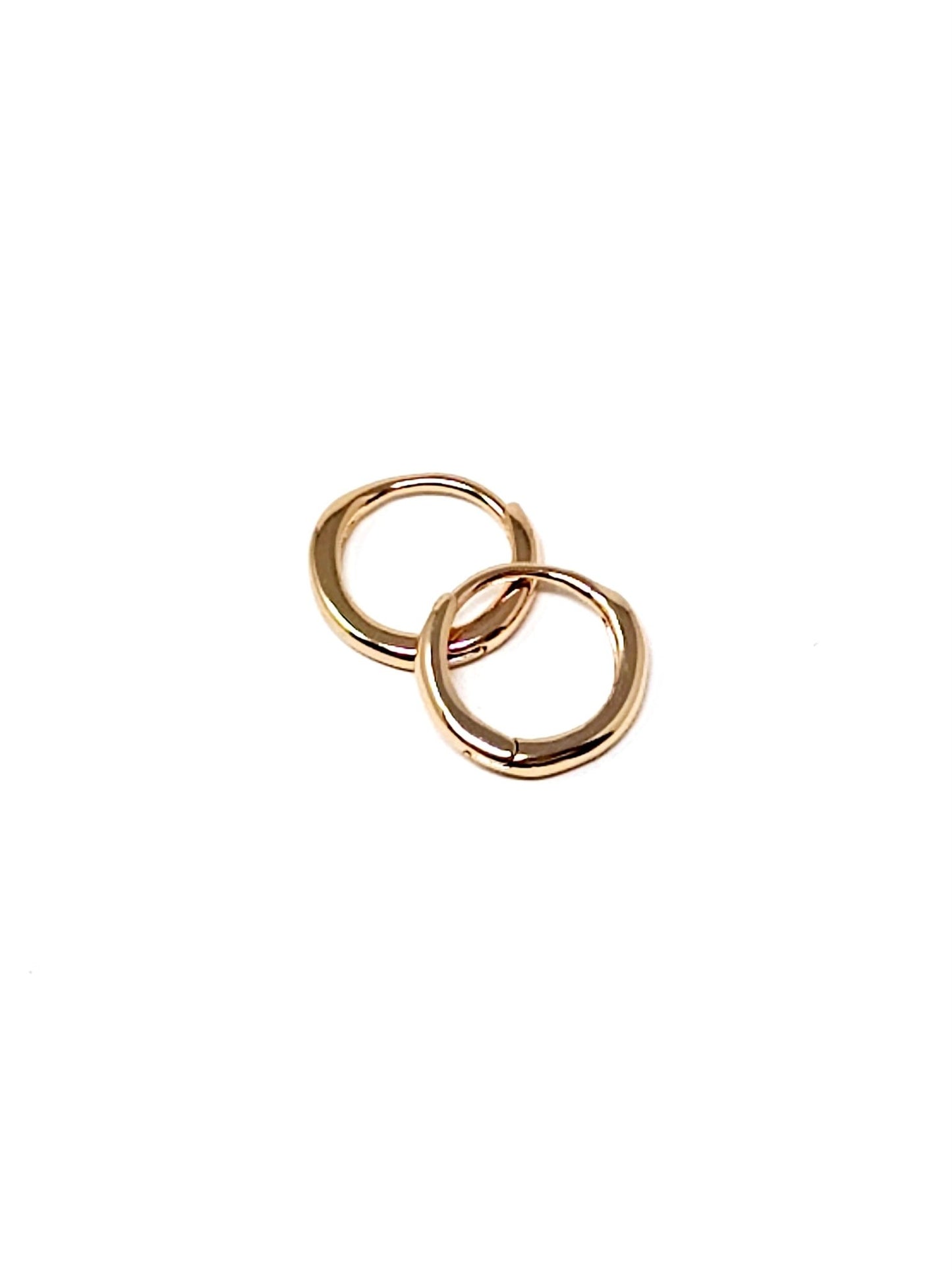 Coppia di mini hoops "Sofia Small” Gold - 333HOPE333