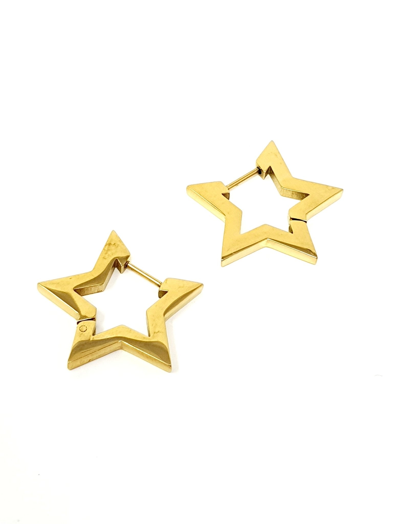 Coppia di orecchini “Concept Star” Gold - 333HOPE333