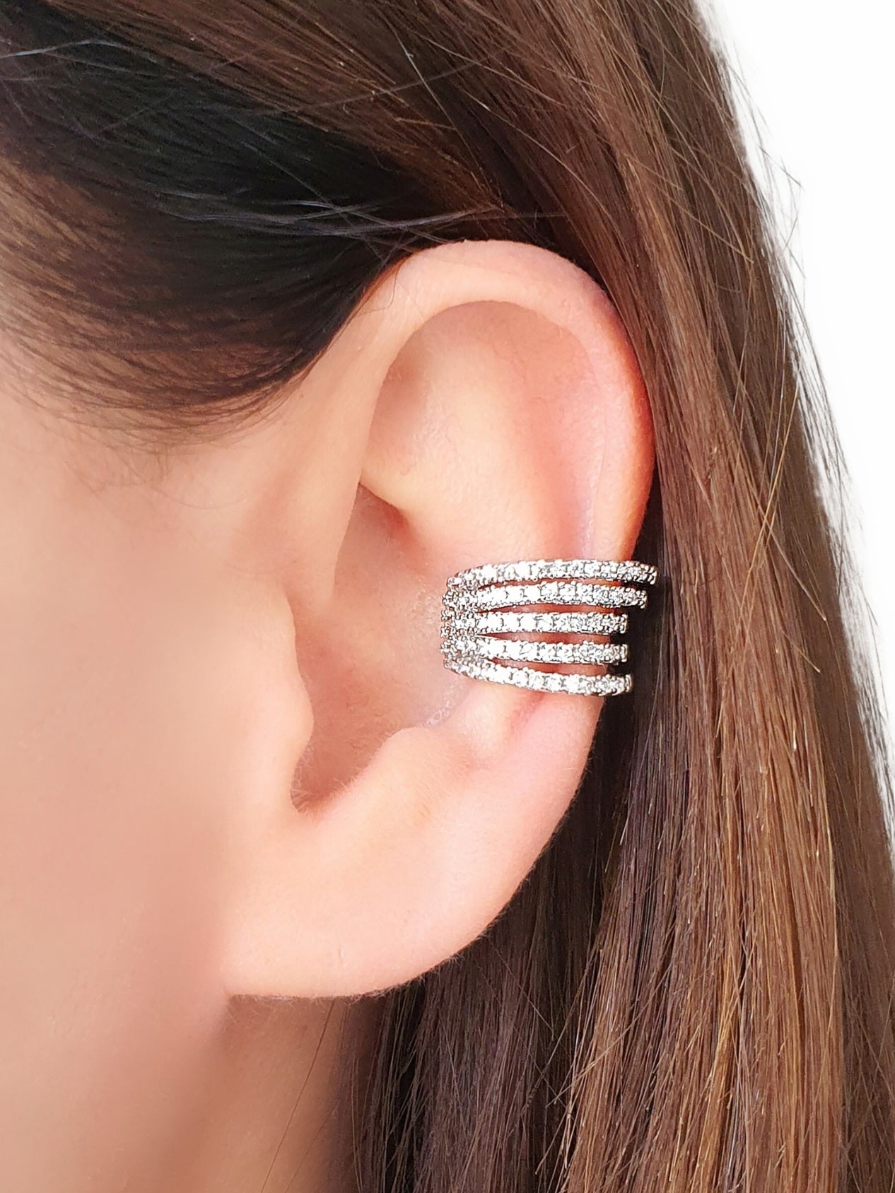 Ear cuff "Ilary" Silver - 333HOPE333