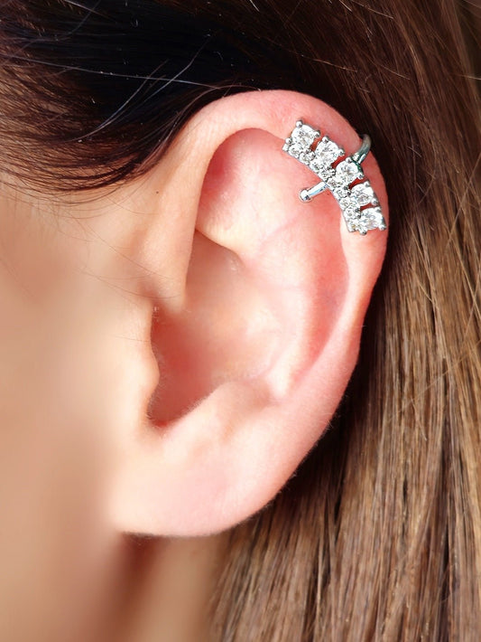 Ear Cuff "Queen" Silver - 333HOPE333